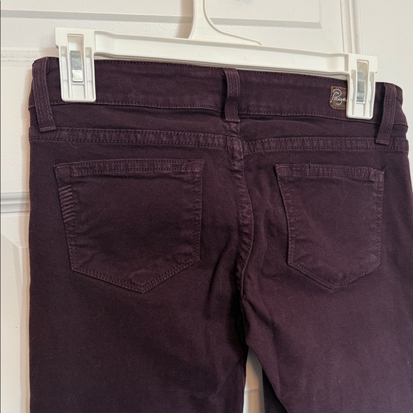 PAIGE Women's Dark Purple Skyline Jeans Sz 26 - Picture 7 of 8